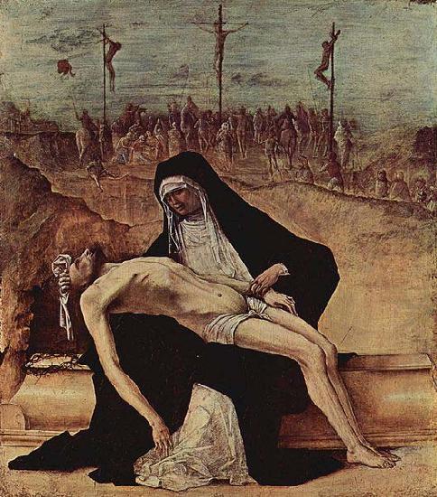 Ercole de Roberti Predellatafel mit Szenen der Passion Christi oil painting picture